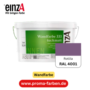 einzA Wandfarbe 333 RAL 4001 Rotlila  2 Liter