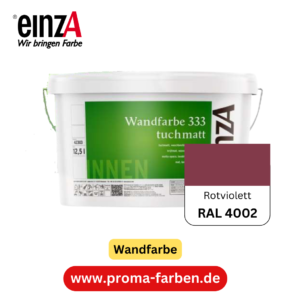 einzA Wandfarbe 333 RAL 4002 Rotviolett