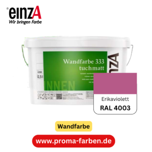 einzA Wandfarbe 333 RAL 4003 Erikaviolett  2 Liter