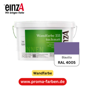 einzA Wandfarbe 333 RAL 4005 Blaulila 2 Liter