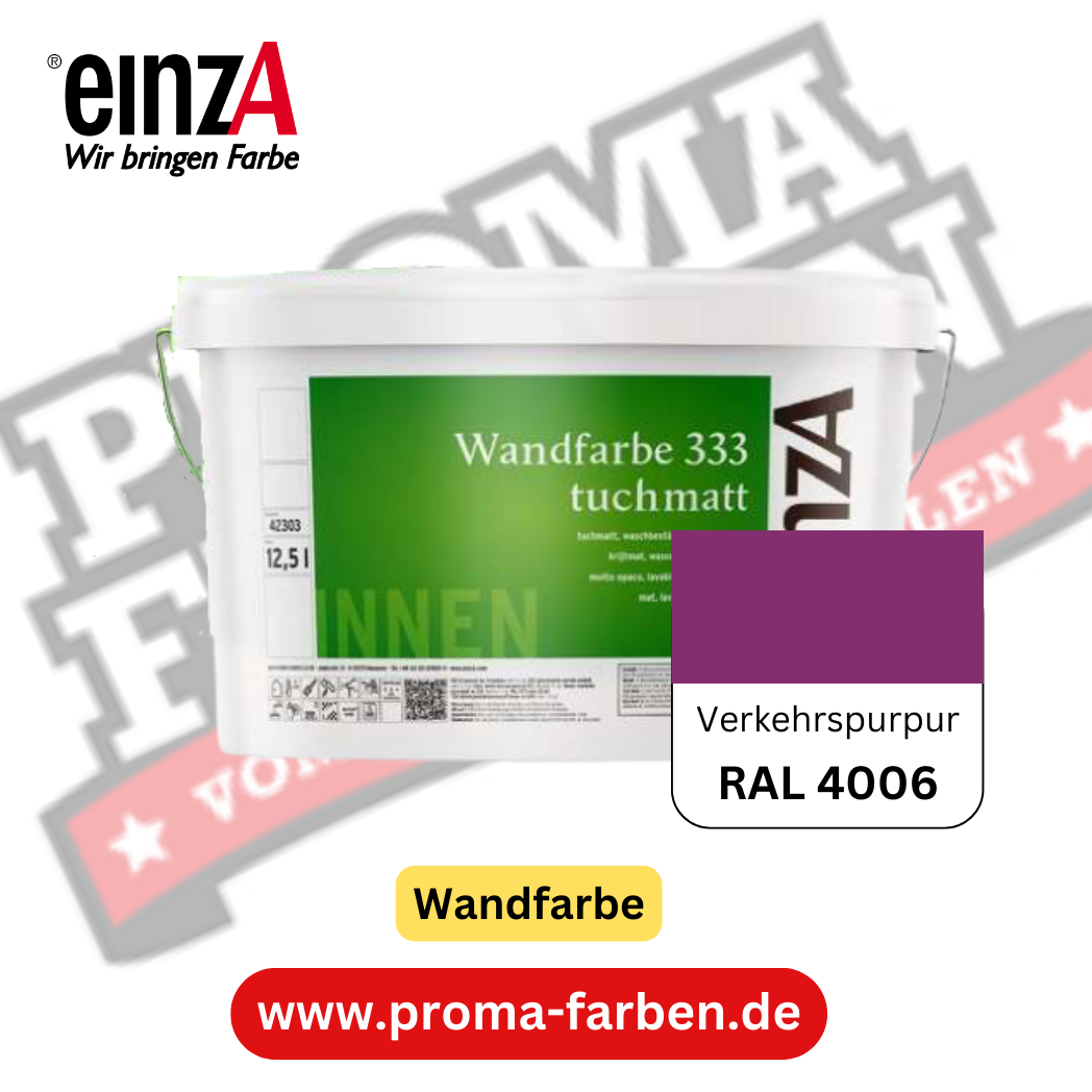einzA Wandfarbe 333 RAL 4006 Verkehrspurpur einzA Wandfarbe 333 RAL 4006 Verkehrspurpur