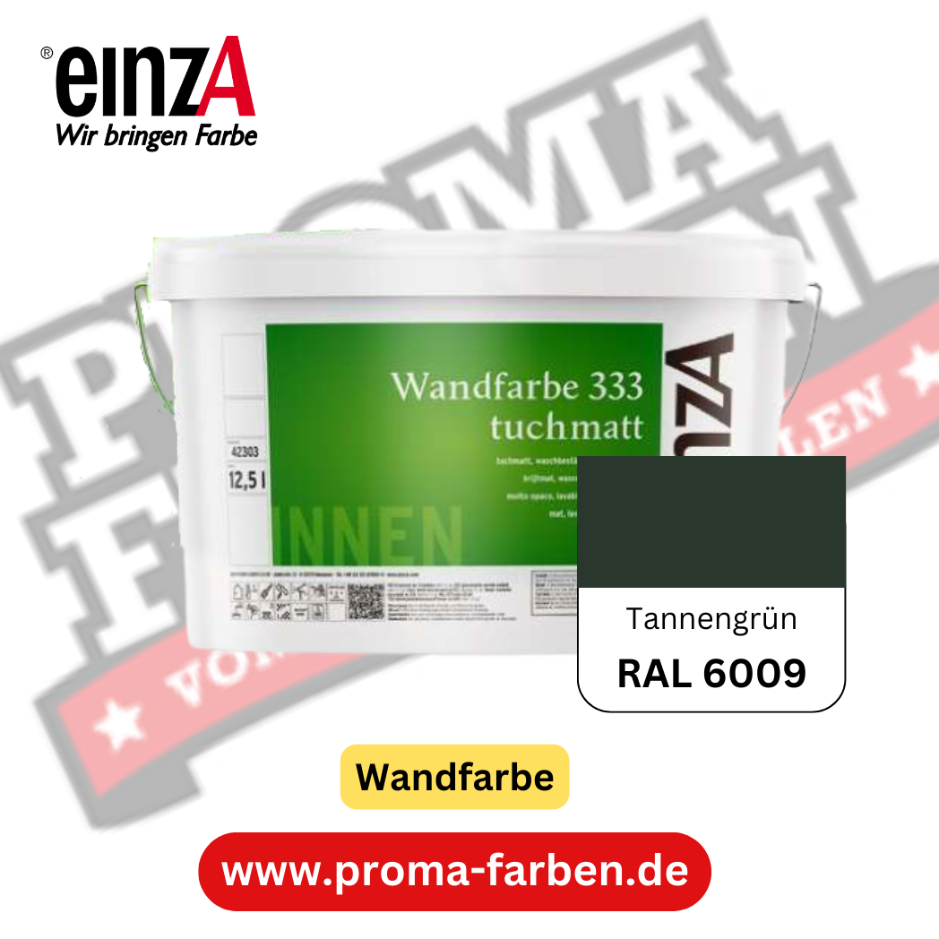 einzA Wandfarbe 333 RAL 6009 Tannengrün einzA Wandfarbe 333 RAL 6009 Tannengrün