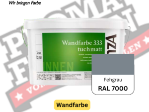 einzA Wandfarbe 333 RAL 7000 Fehgrau online bestellen bei ProMa Farben
