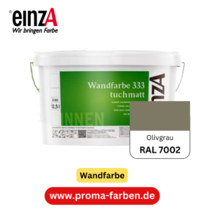 einzA Wandfarbe 333 RAL 7002 Olivgrau  2Liter