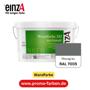 einzA Wandfarbe 333 RAL 7005 Mausgrau