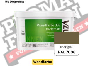 einzA Wandfarbe 333 RAL 7008 Khakigrau online bestellen bei ProMa Farben