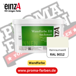einzA Wandfarbe 333 RAL 9012 Reinraumweiß online bestellen bei ProMa Farben