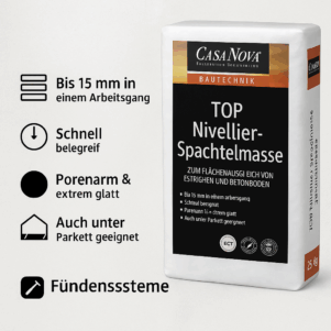 CasaNova TOP Nivellierspachtelmasse Neu CAS05 25kg 0,5-15mm – Bild 4
