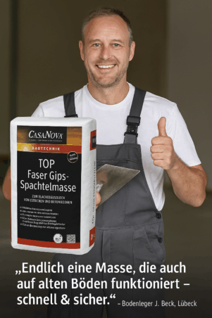 CasaNova TOP Faser-Gipsspachtelmasse CAS16 25kg – Bild 3