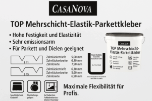 CASA NOVA Top Mehrschicht Elastik- Parkettkleber 18kg – Bild 2