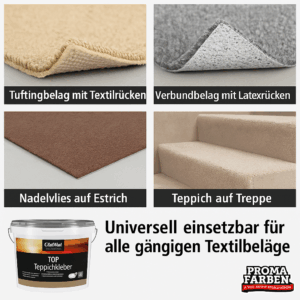 CasaNova TOP Teppichkleber CAS20 15 kg a. saugfähigem Untergrund