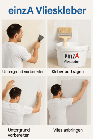 einza Vlieskleber 12,5 Kg – Bild 2