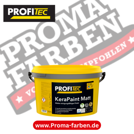 Profitec P 134 KeraPaint Matt 12,5L kaufen bei Proma Farben.de Maler Fachhandel & Onlineshop