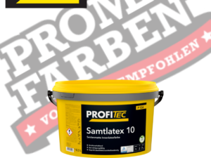 ProfiTec P 154 Samtlatex 10 12,5L kaufen bei Proma Farben.de Maler Fachhandel & Onlineshop