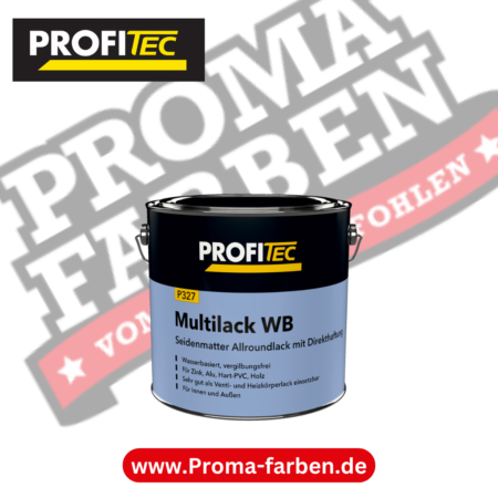 ProfiTec P 327 Multilack WB 2,5L kaufen bei Proma Farben.de Maler Fachhandel & Onlineshop