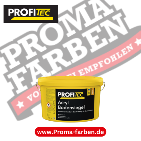 Profitec P 605 1K Aqua Bodensiegel R10 12,5L kaufen bei Proma Farben.de Maler Fachhandel & Onlineshop