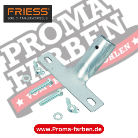 Friess Techno Stielhalter Satz mit Schrauben 24mm Stahl verzinkt kaufen bei Proma Farben.de Maler Fachhandel & Onlineshop