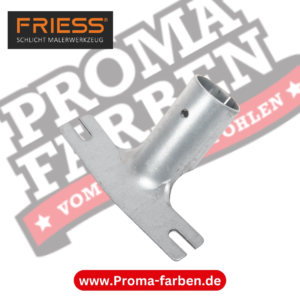 Friess Techno Stielhalter-Satz ohne Schraube 28 mm Stahl verzinkt kaufen bei Proma Farben.de Maler Fachhandel & Onlineshop