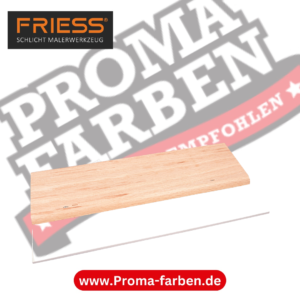 Friess Techno Gummispachtel 25 cm mit Holzgriff kaufen bei Proma Farben.de Maler Fachhandel & Onlineshop