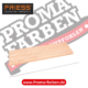 Friess Techno Gummispachtel 25cm mit Holzgriff kaufen bei Proma Farben.de Maler Fachhandel & Onlineshop