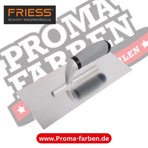 Friess Techno Glättekelle mit 2K-Griff 280 x 120 mm rostfrei kaufen bei Proma Farben.de Maler Fachhandel & Onlineshop