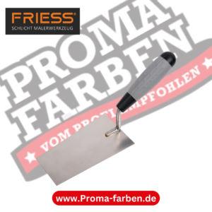 Friess Techno Berner Putzkelle 140 mm rostfrei 2K-Griff kaufen bei Proma Farben.de Maler Fachhandel & Onlineshop
