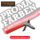 Friess Techno Kartuschenpistole 310ml kaufen bei Proma Farben.de Maler Fachhandel & Onlineshop