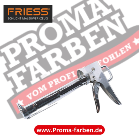 Friess Techno Kartuschenpistole 310ml gezahnt kaufen bei Proma Farben.de Maler Fachhandel & Onlineshop