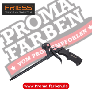 Friess Techno Montageschaumpistole 320 ml rostfrei kaufen bei Proma Farben.de Maler Fachhandel & Onlineshop