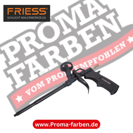 Friess Techno Montageschaumpistole 320ml rostfrei kaufen bei Proma Farben.de Maler Fachhandel & Onlineshop