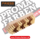 Friess Techno Beizbürste fibre bronze 150x50mm 7 reihig Seitenansicht kaufen bei Proma Farben.de Maler Fachhandel & Onlineshop