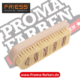 Friess Techno Beizbürste Leder fibre 175x60mm 7reihig Seitenansicht kaufen bei Proma Farben.de Maler Fachhandel & Onlineshop