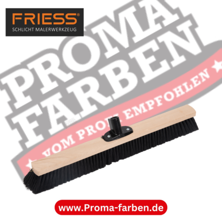 Friess Techno Saalbesen Prima Mischung 60cm mit Stielhalter kaufen bei Proma Farben.de Maler Fachhandel & Onlineshop