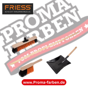 Friess Techno Besen-Set Cross Clean 4-teilig Friess Techno Besen-Set Cross Clean 4-teilig kaufen bei Proma Farben.de Maler Fachhandel & Onlineshop