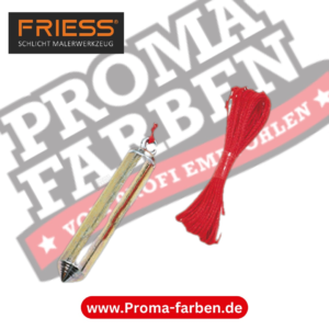 Friess Techno Senklot 5 m rot kaufen bei Proma Farben.de Maler Fachhandel & Onlineshop