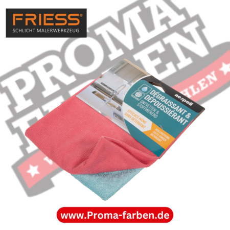 Friess Techno Microfasertücher 40x40cm 2 Stück kaufen bei Proma Farben.de Maler Fachhandel & Onlineshop