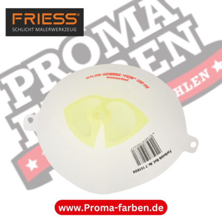 Friess Techno Einwegsieb 190my Nylongewebe gelb kaufen bei Proma Farben.de Maler Fachhandel & Onlineshop