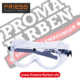 Friess Techno Schutzbrille Gummiband verstellbar kaufen bei Proma Farben.de Maler Fachhandel & Onlineshop
