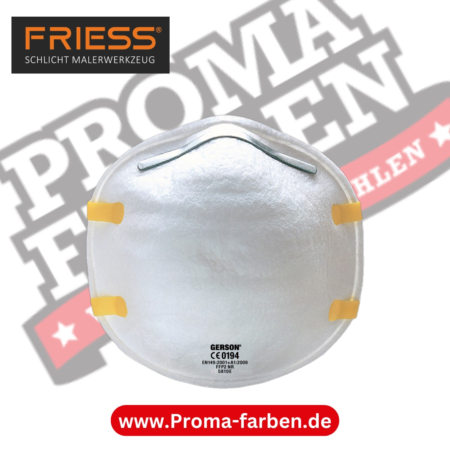 Friess Techno Feinstaubmaske FFP2 kaufen bei Proma Farben.de Maler Fachhandel & Onlineshop