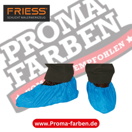 Friess Techno Schuhüberzug 15x41cm blau 100 Stück kaufen bei Proma Farben.de Maler Fachhandel & Onlineshop