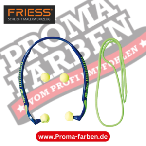 Friess Techno Jazz-Band Gehörschutz mit Ohrstöpseln kaufen bei Proma Farben.de Maler Fachhandel & Onlineshop