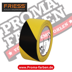 Friess Techno PVC-Warnband 50 mm x 33 m kaufen bei Proma Farben.de Maler Fachhandel & Onlineshop