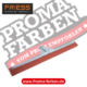 Friess Techno Wasserschieber Gummi rot 55cm verstellbar kaufen bei Proma Farben.de Maler Fachhandel & Onlineshop