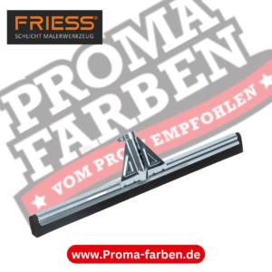 Friess Techno Wasserschieber Gummi schwarz 55 cm verstellbar Friess Techno Wasserschieber Gummi schwarz 55 cm verstellbar kaufen bei Proma Farben.de Maler Fachhandel & Onlineshop