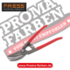 Friess Techno Lochblechschere 250mm mit Feder 2 kaufen bei Proma Farben.de Maler Fachhandel & Onlineshop