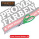 Friess Techno Hohlschliffschere 270mm rostfrei kaufen bei Proma Farben.de Maler Fachhandel & Onlineshop