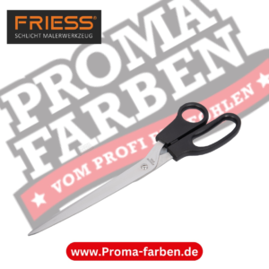 Friess Techno Tapetenschere 280 mm rostfrei kaufen bei Proma Farben.de Maler Fachhandel & Onlineshop