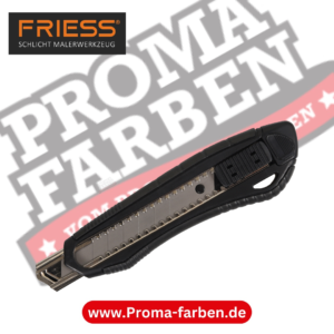 Friess Techno FRIESS-Cutter 18 mm schwarz kaufen bei Proma Farben.de Maler Fachhandel & Onlineshop
