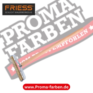 Friess Techno Stachelwalze Messing 180 mm mit Holzstiel kaufen bei Proma Farben.de Maler Fachhandel & Onlineshop