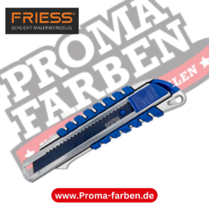 Friess Techno BLUE MARLIN Cutter BM-3000 18 mm mit Köcher kaufen bei Proma Farben.de Maler Fachhandel & Onlineshop